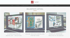Desktop Screenshot of dpmedien.de